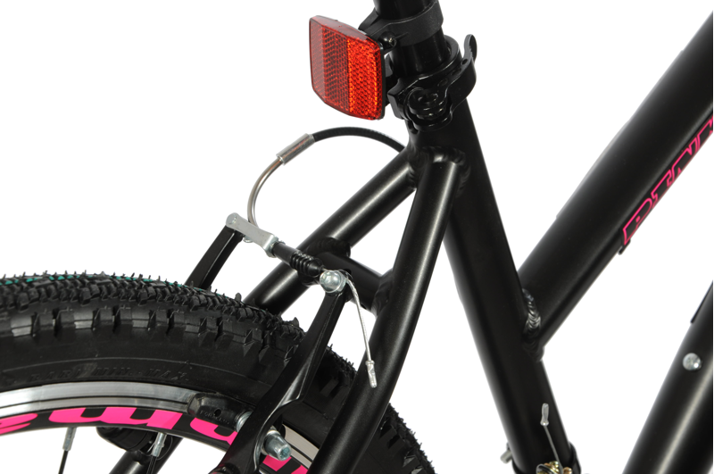 Ammaco Pinky 26 Inch Wheel Mountain Bike Black and Pink-5